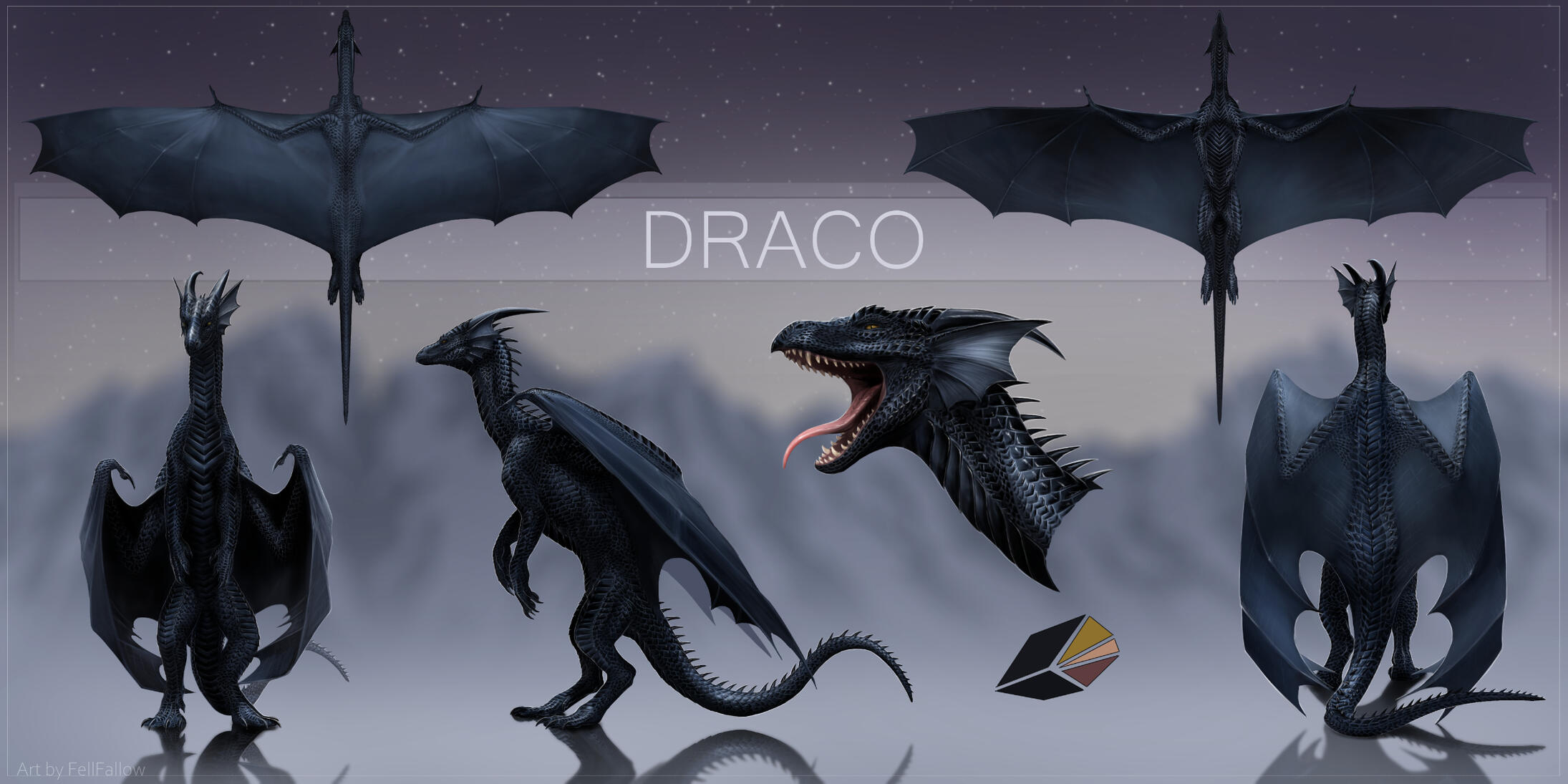 Fully realistic. Great for showing off little details or shading-specific info like iridescence. ETA up to 12 weeks.